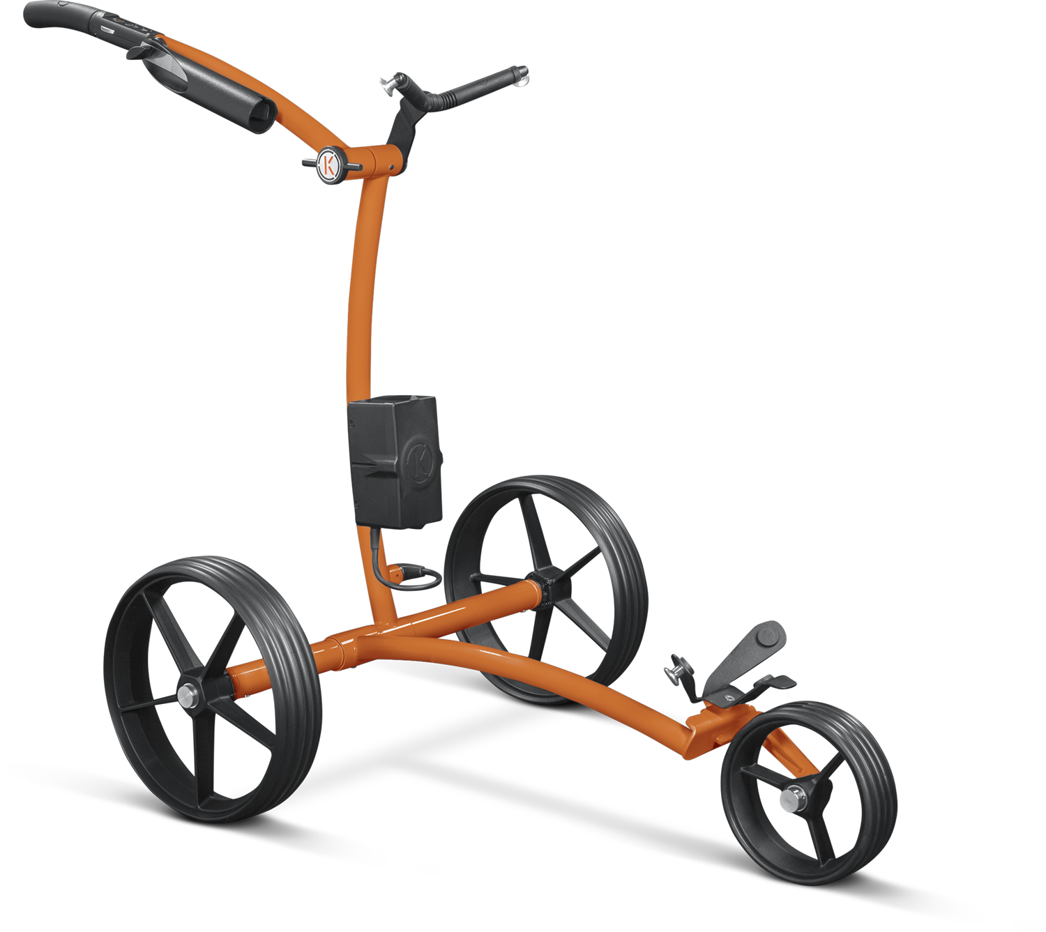Chariot de golf électrique KIFFE GOLF « K3 » avec porte-parapluie