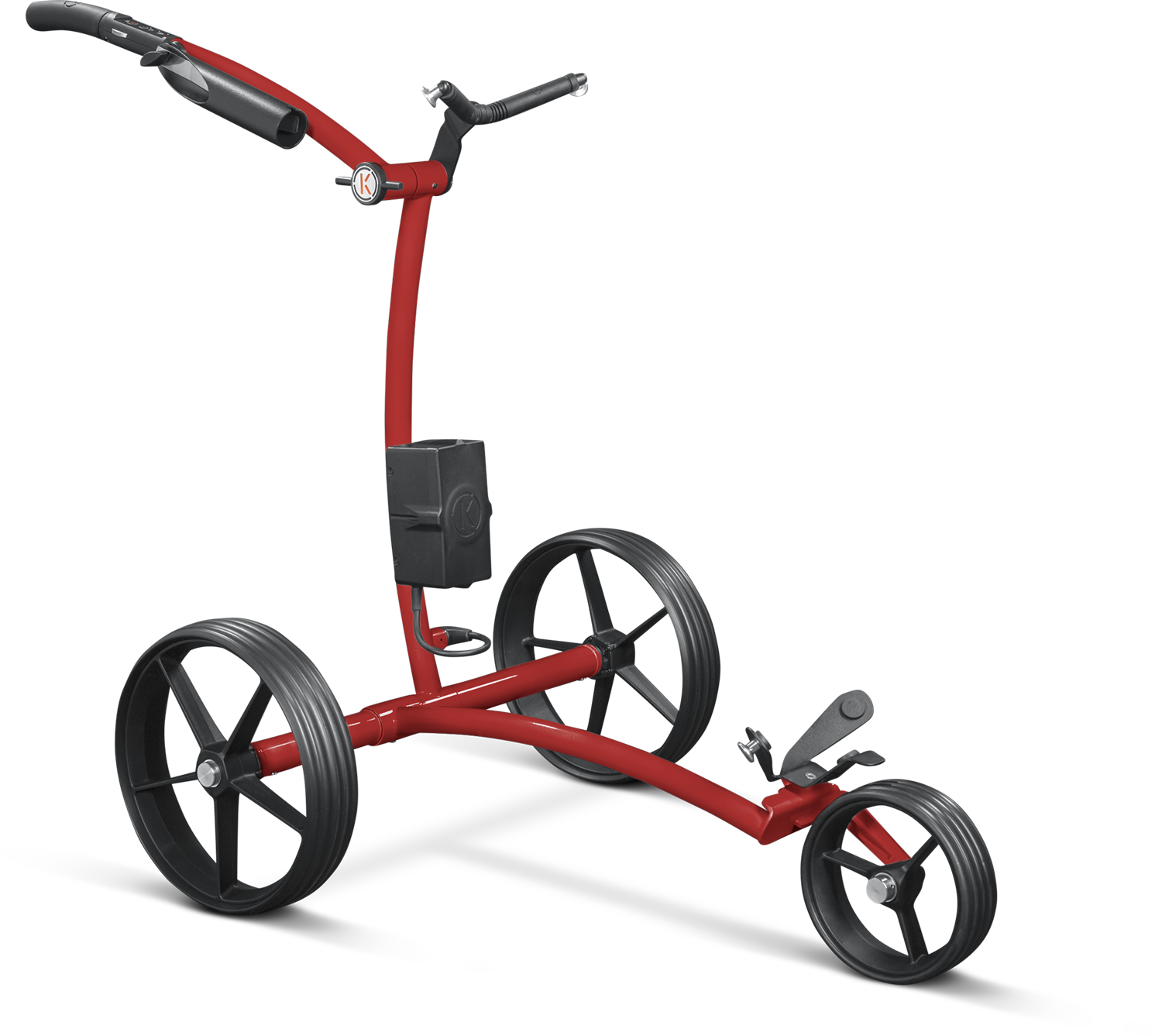 Chariot de golf électrique KIFFE GOLF « K3 » avec porte-parapluie