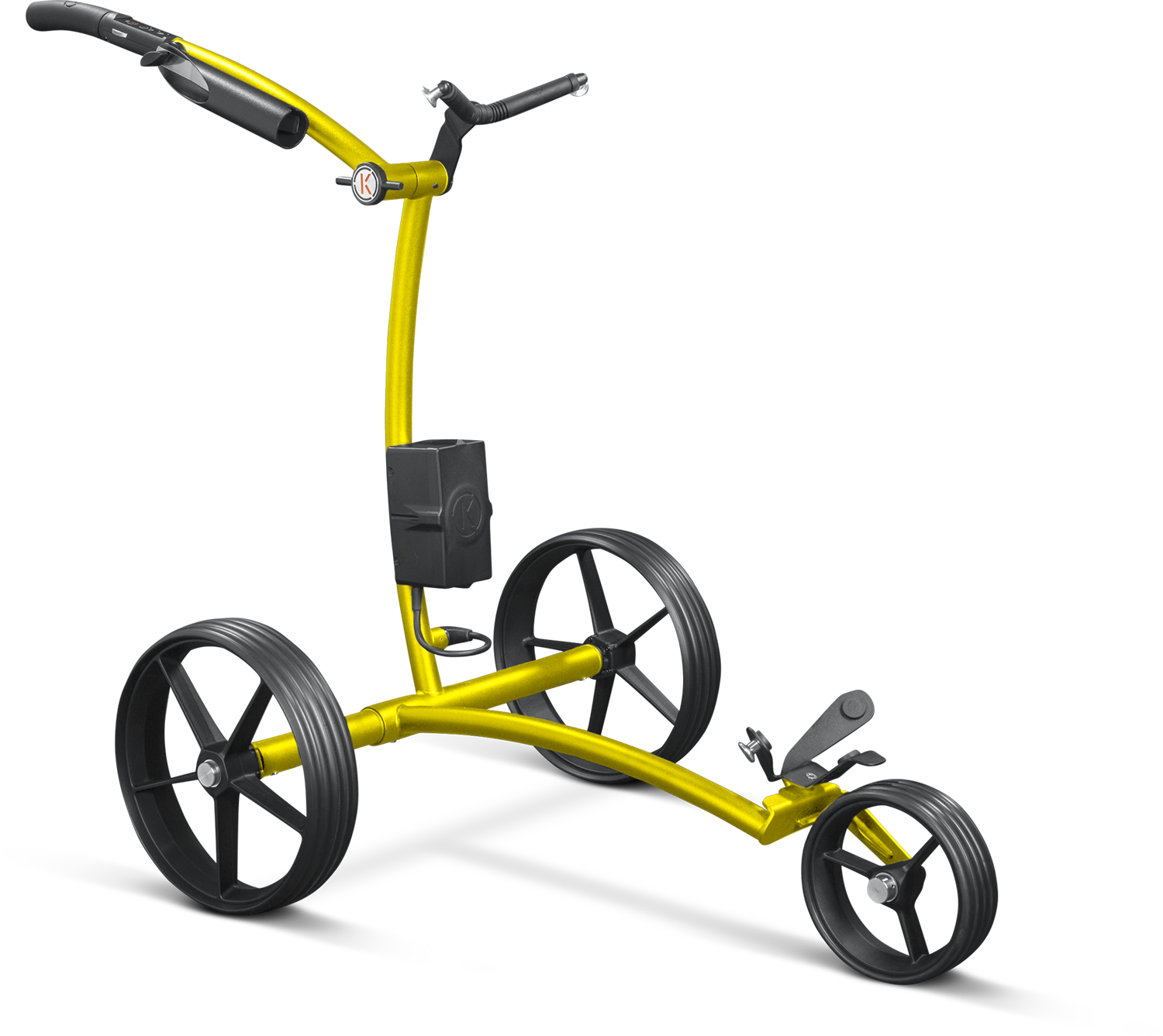 Chariot de golf électrique KIFFE GOLF « K3 » avec porte-parapluie
