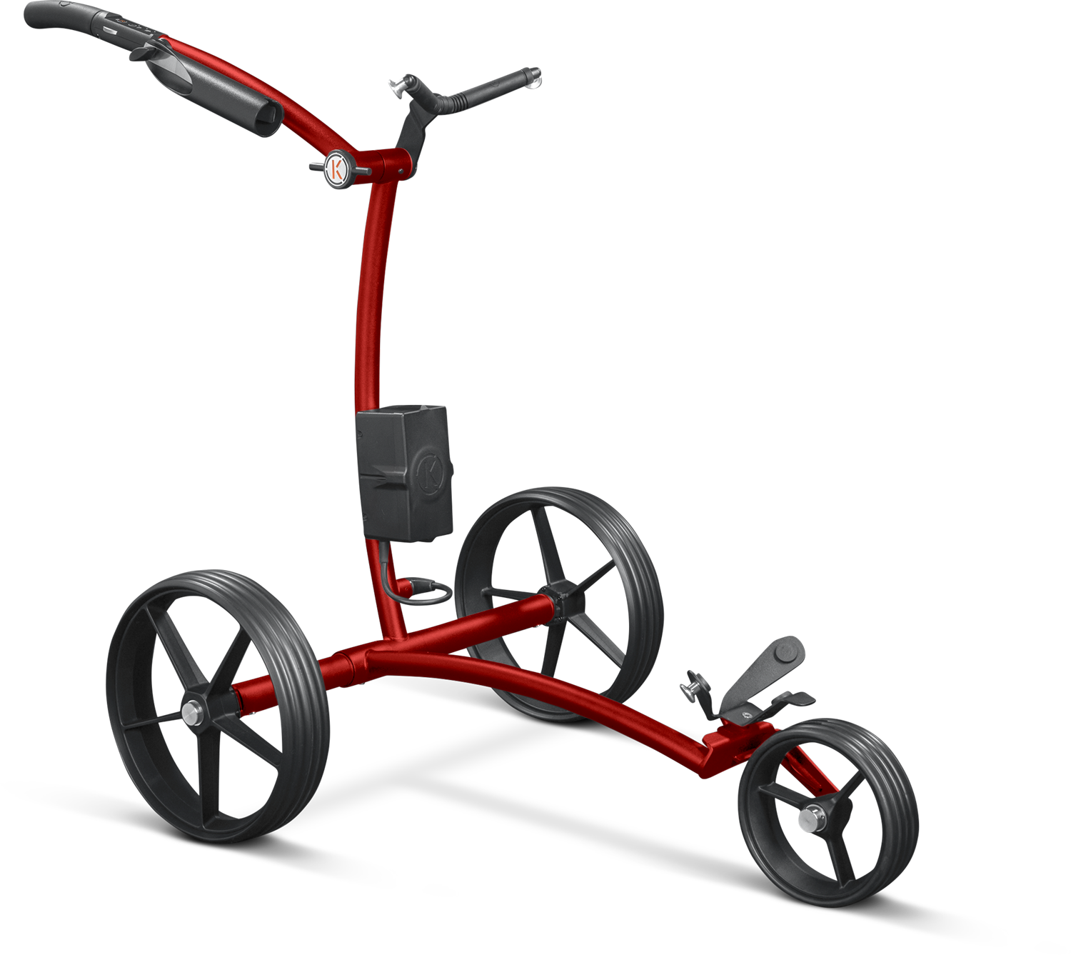 Chariot de golf électrique KIFFE GOLF « K3 » avec porte-parapluie