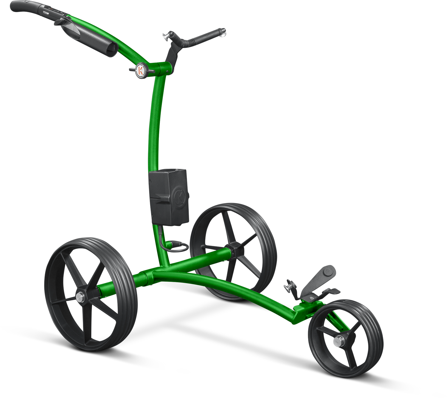Chariot de golf électrique KIFFE GOLF « K3 » avec porte-parapluie