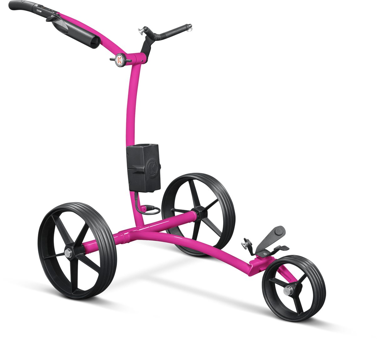 Chariot de golf électrique KIFFE GOLF « K3 » avec porte-parapluie