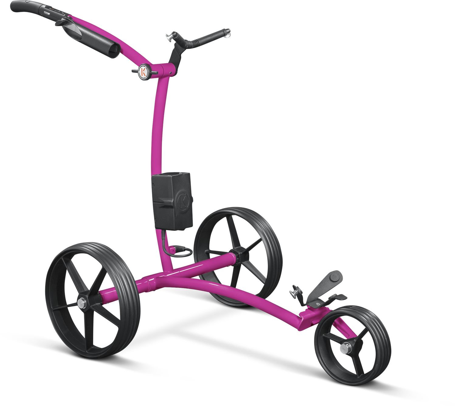Chariot de golf électrique KIFFE GOLF « K3 » avec porte-parapluie