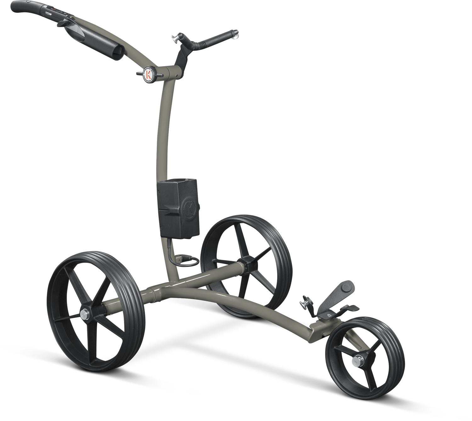 Chariot de golf électrique KIFFE GOLF « K3 » avec porte-parapluie