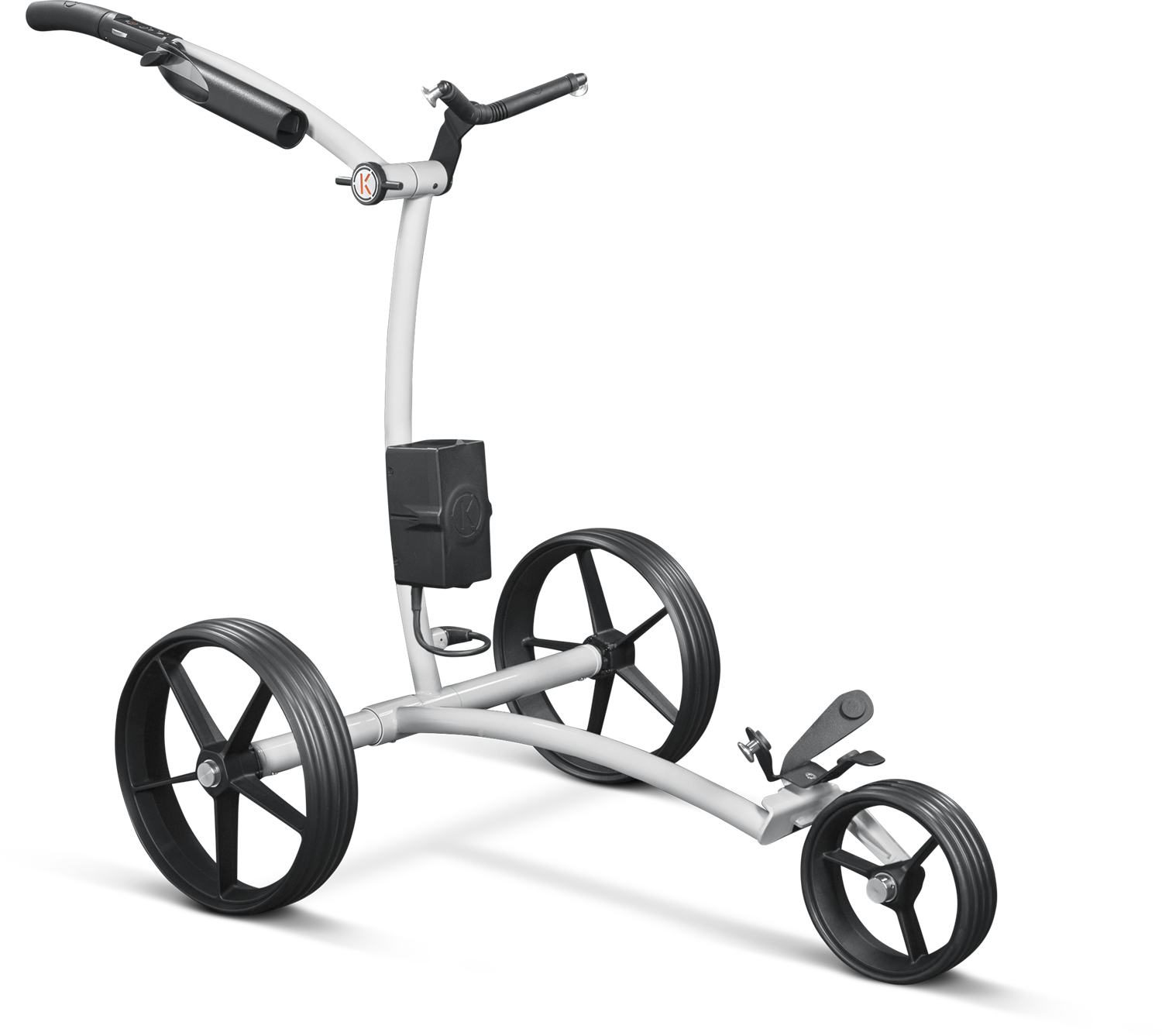 Chariot de golf électrique KIFFE GOLF « K3 » avec porte-parapluie