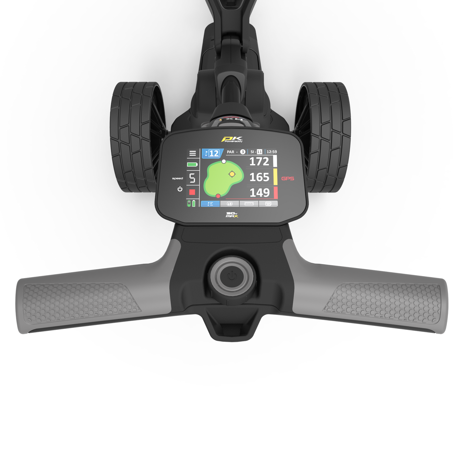 POWAKADDY Elektro-Trolley RX1 Remote GPS XL-Plus