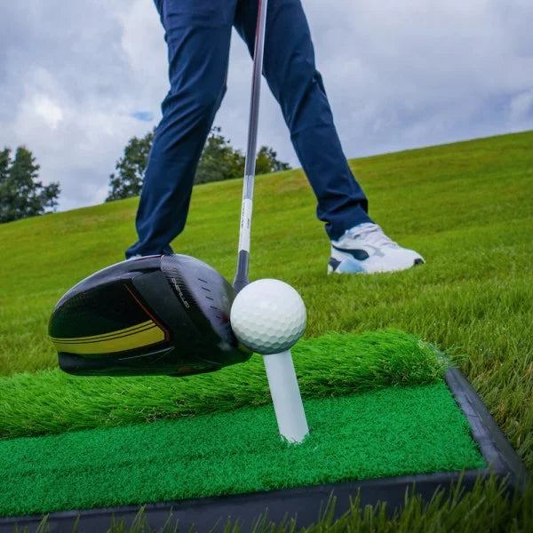 ME AND MY GOLF Dual Turf Tee Mat