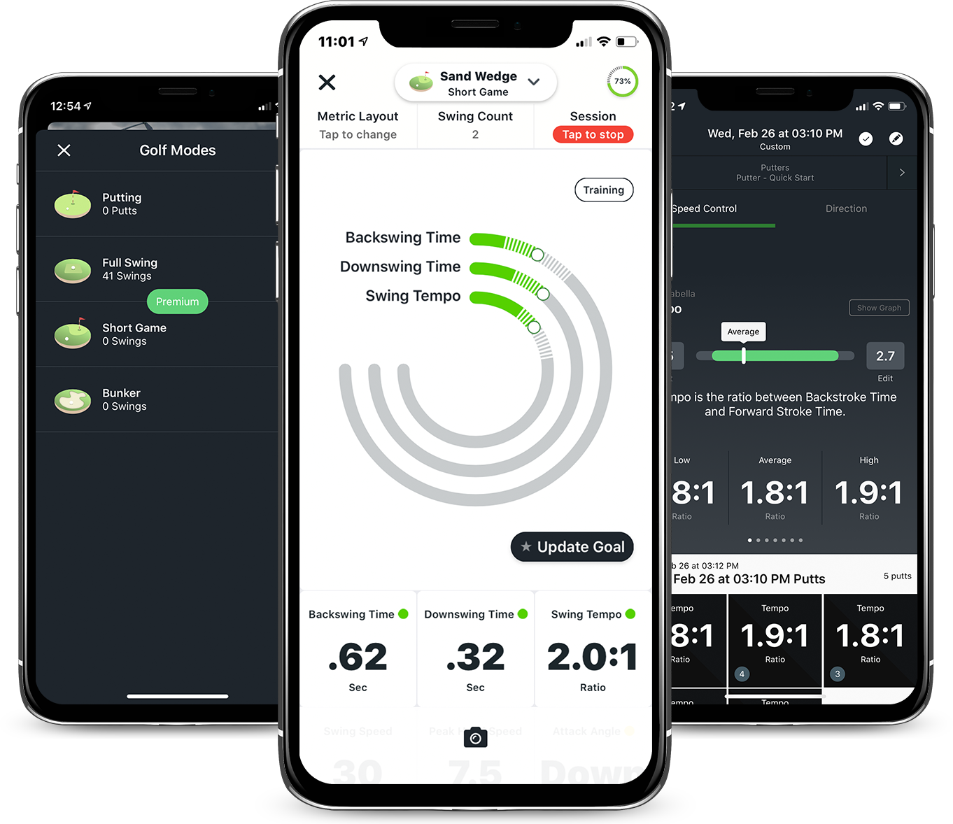 BLAST swing and shot analyzer