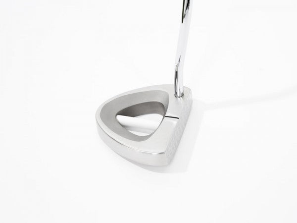 JuCad Putter X900 - Edelstahl mit Jucad Jumbo Puttergriff weißer Pin