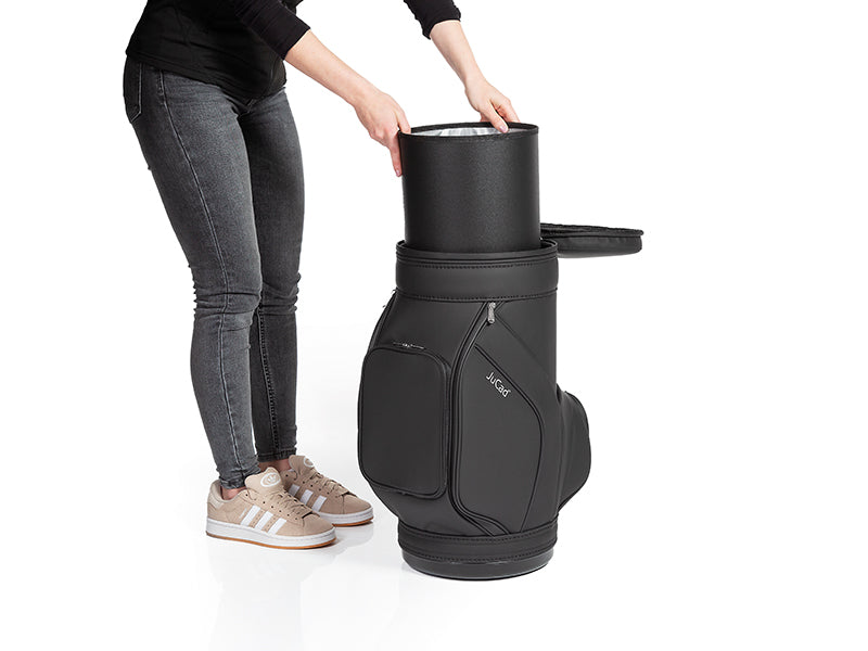 JuCad Sitzhocker mit Getränkekühler