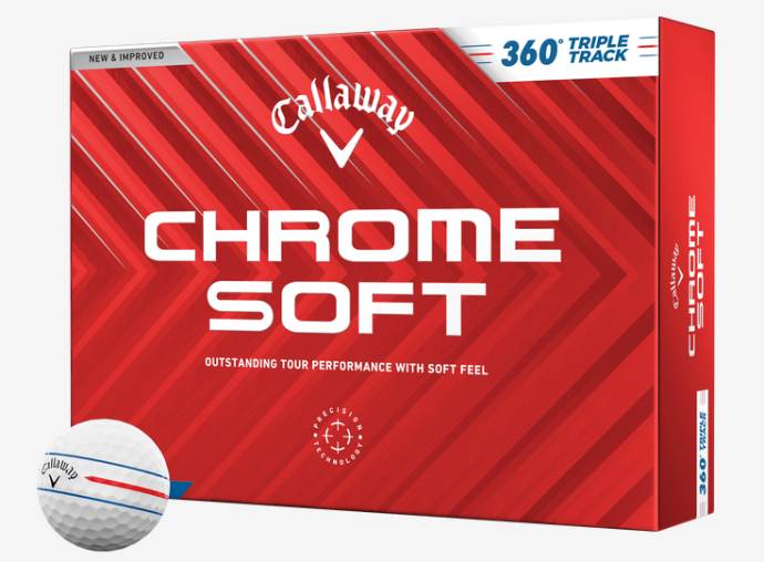 CALLAWAY Golf Ball Chrome-Soft 360 Triple Track