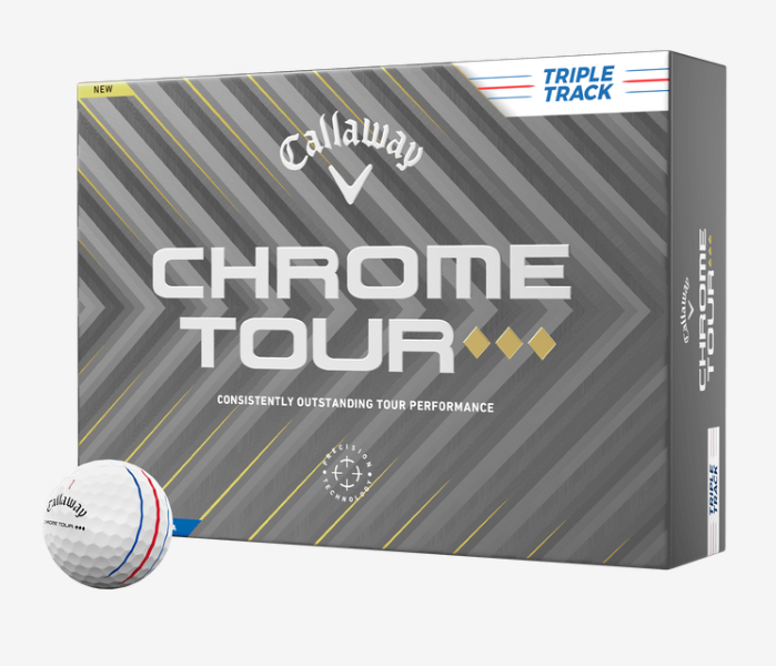 CALLAWAY Golf Ball Chrome Tour Triple Diamond Triple Track
