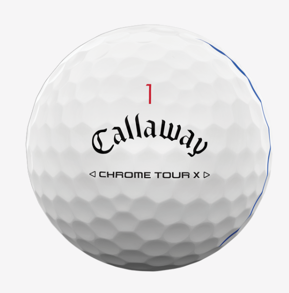 Balle de golf CALLAWAY Chrome Tour X Triple Track