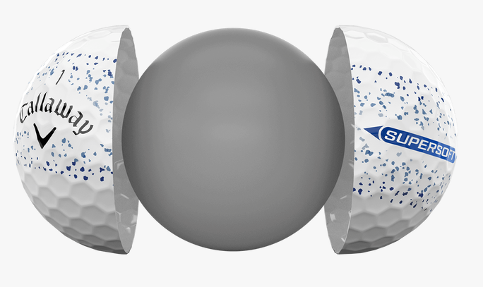 CALLAWAY Golf Ball Supersoft Splatter 360