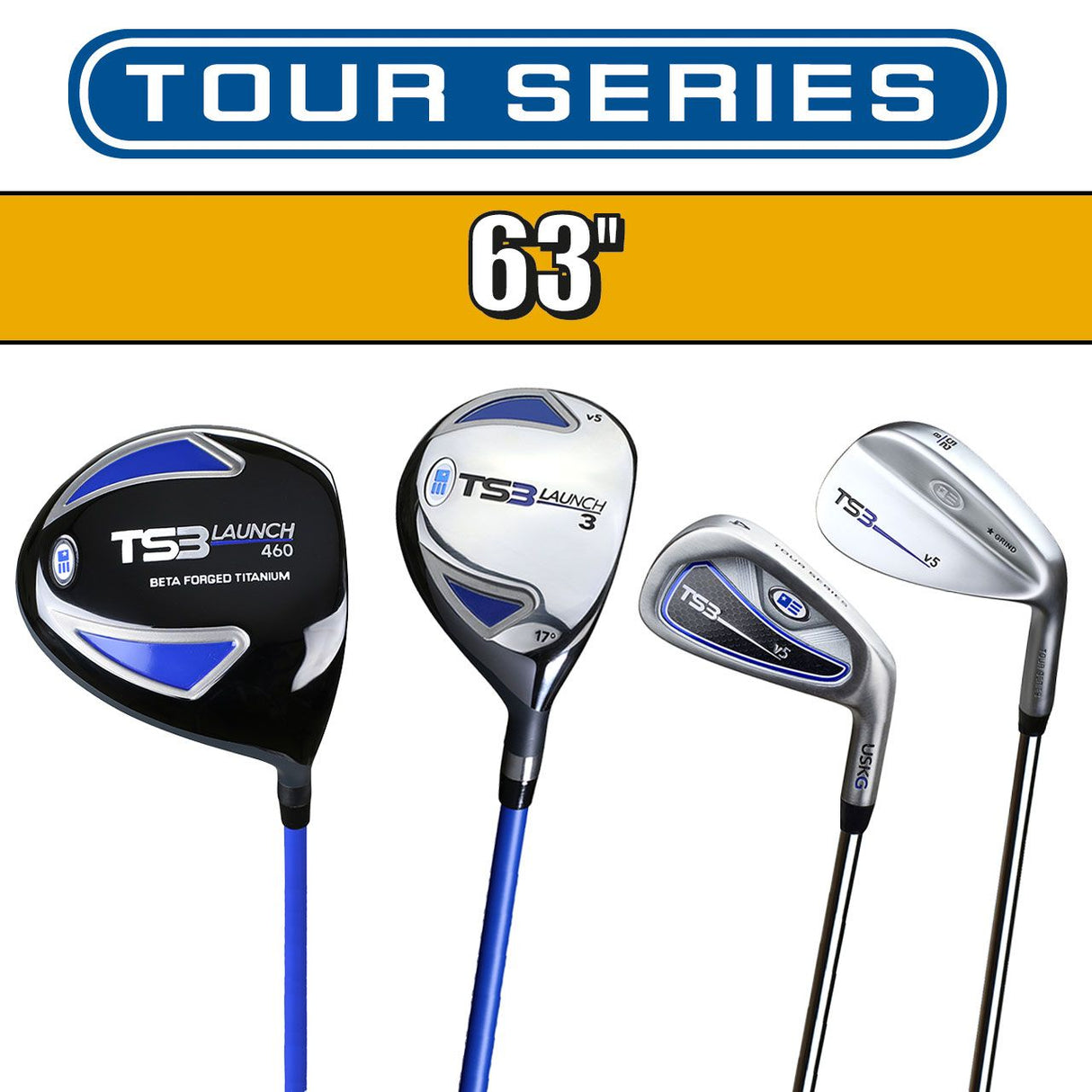 Clubs simples US Kids Golf Tour Série 3 - 63