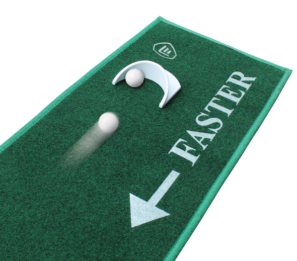 Tapis de putting double vitesse MASTERS 247