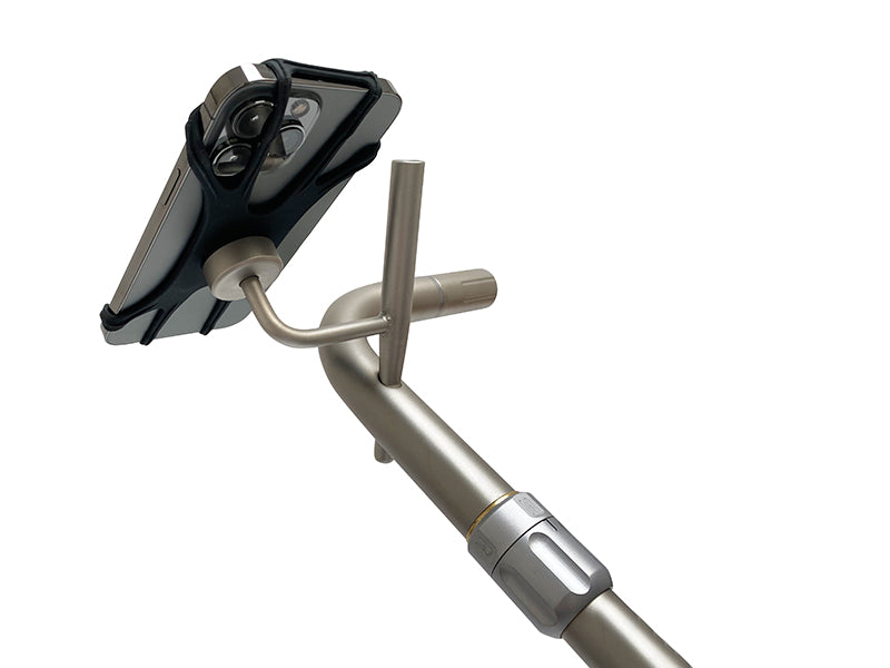 JuCad mobile phone holder with umbrella extension