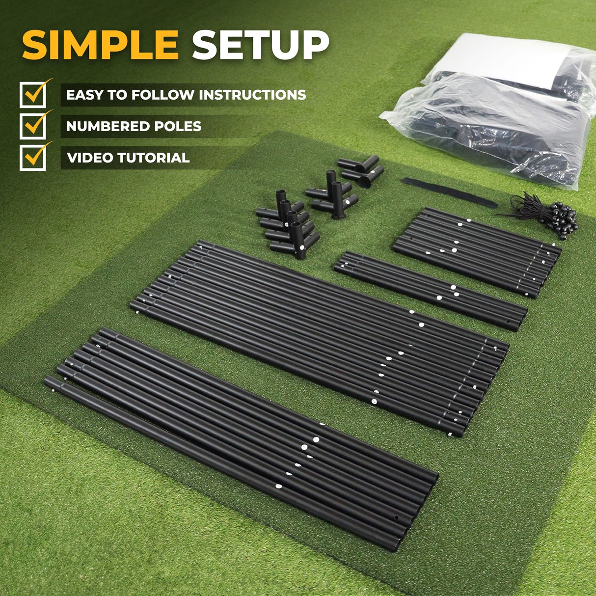 Cabine de simulateur de golf SimSpace