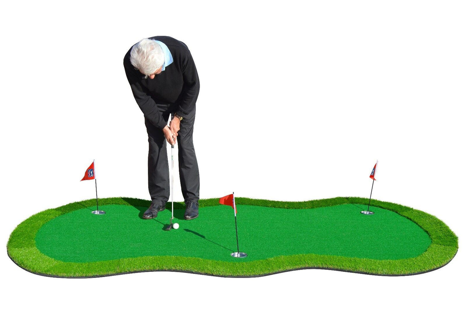 Green de golf de taille professionnelle du PGA TOUR à Augusta