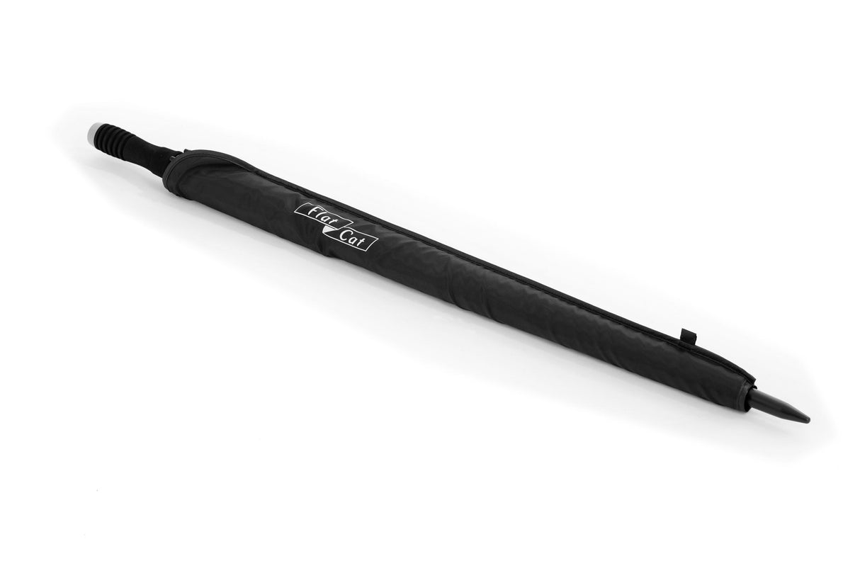 FLAT CAT Telescopic Umbrella Black