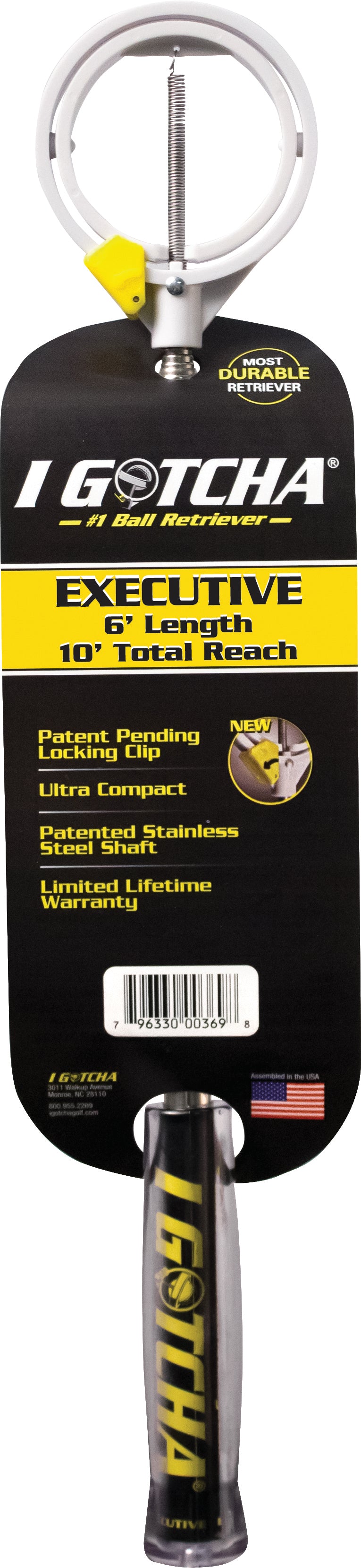 I Gotcha BALLANGLE en acier inoxydable