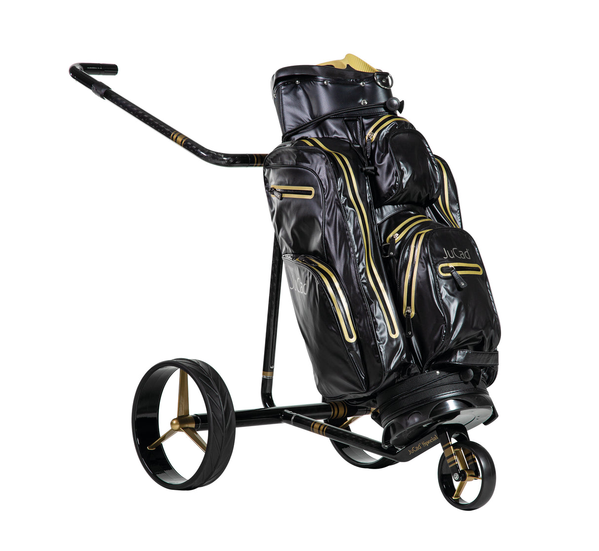 JuCad Elektro-Golftrolley Carbon Travel Special 2.0