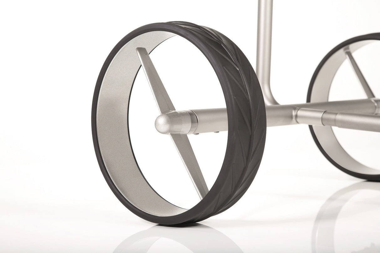 JuCad Elektro-Golftrolley Ghost Titan 2.0 - der klappbare Titan mit Komfortgriff