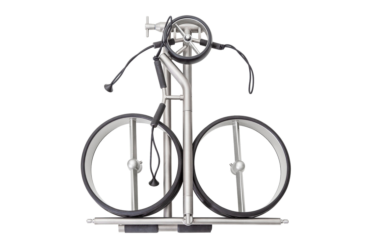 Chariot de golf JuCad Ghost Titan - chariot à pousser pliable avec poignée confortable