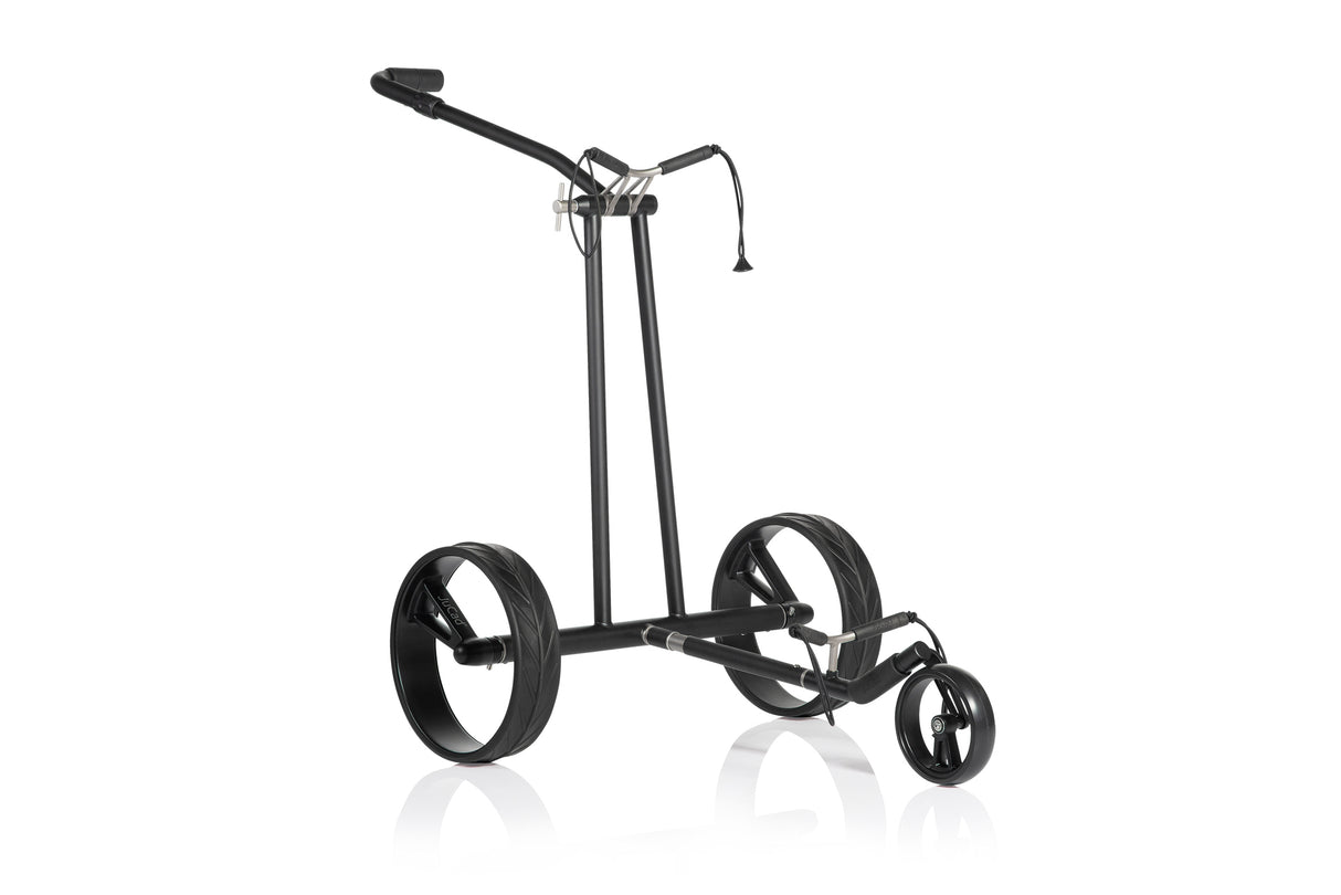 JuCad electric golf trolley Phantom Titan black on black 2.0