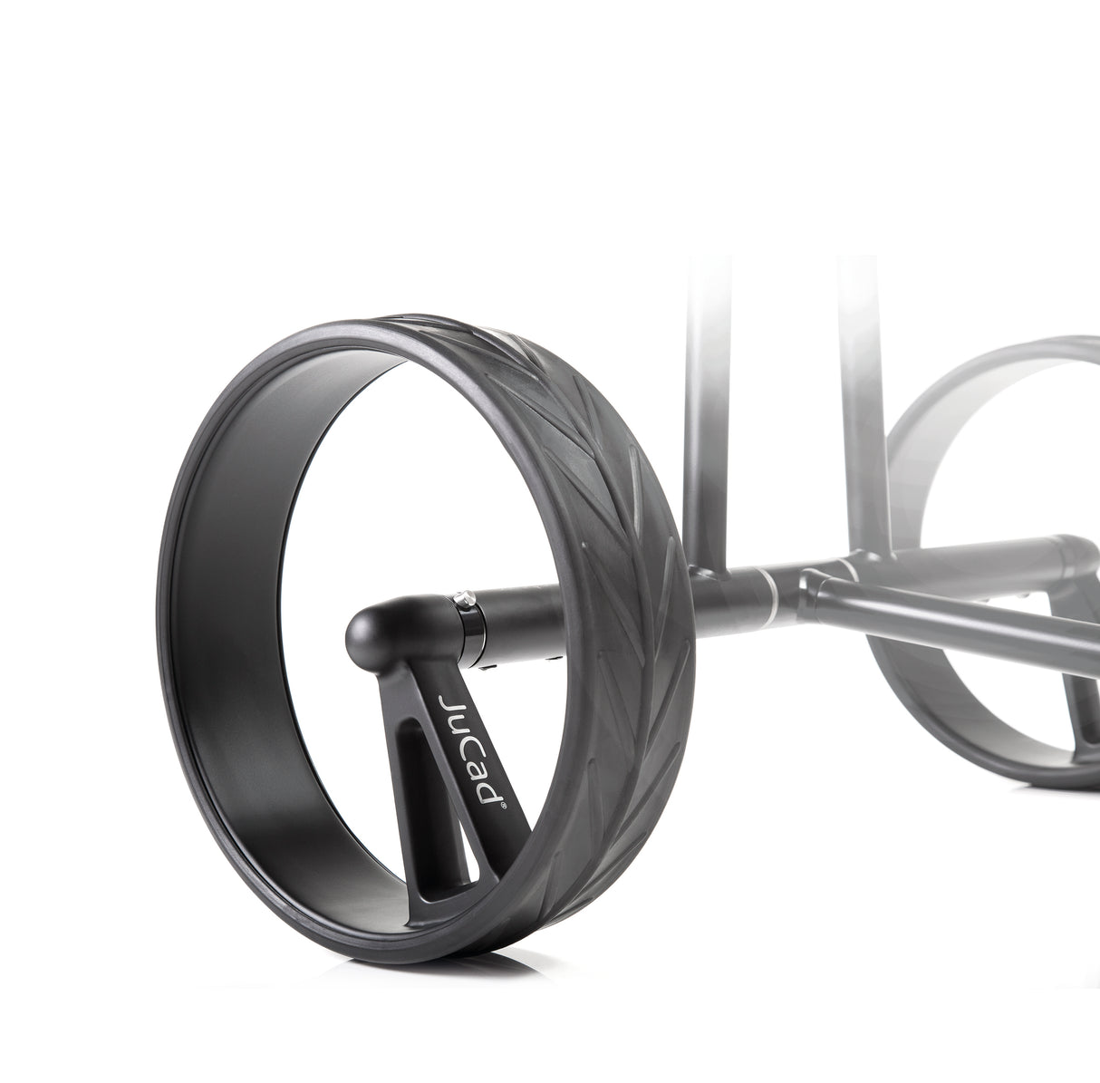 JuCad electric golf trolley Phantom Titan black on black 2.0