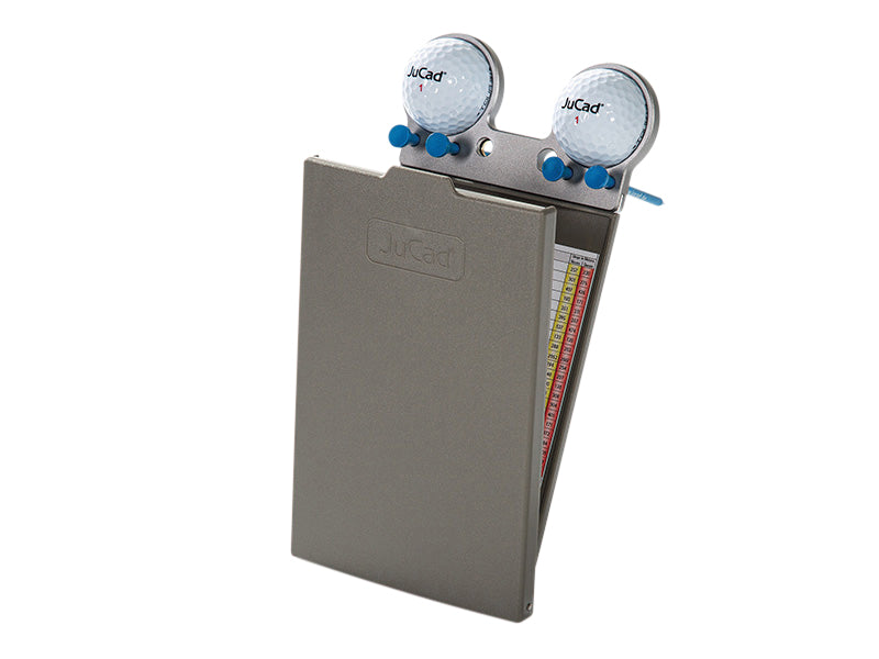 Porte-cartes de score JuCad - un accessoire de caddie pratique