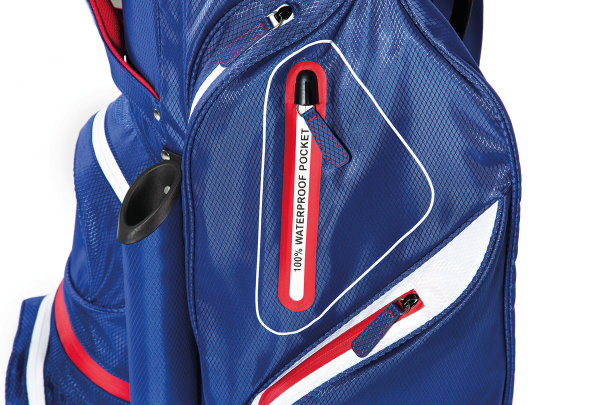JuCad Golfbag Manager Aquata - wasserabweisendes Golfbag mit Organizer