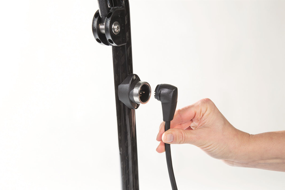 JuCad Elektro-Golftrolley CARBON TRAVEL 2.0 Schwarz