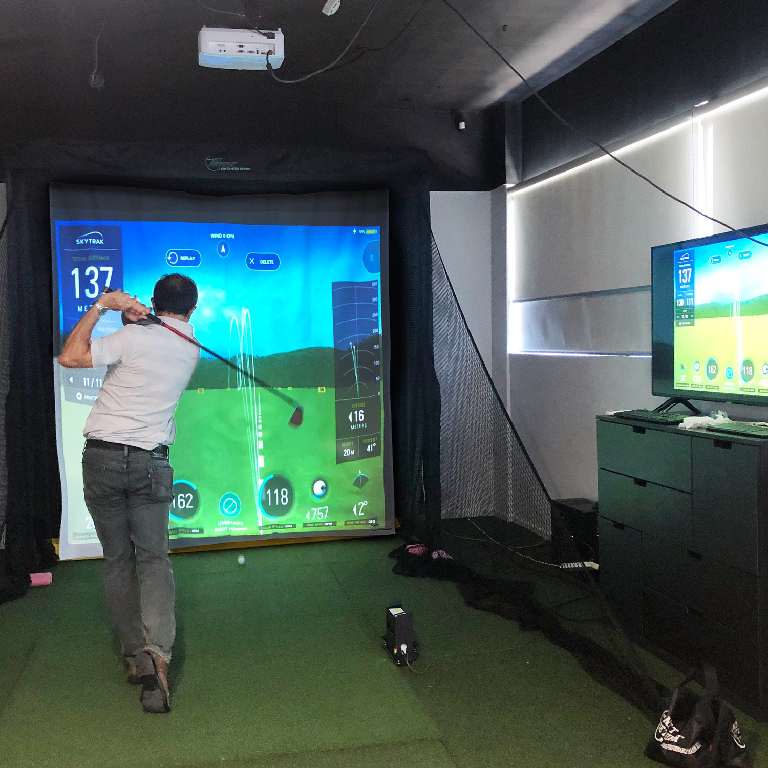 NET RETURN Simulator Bay 8