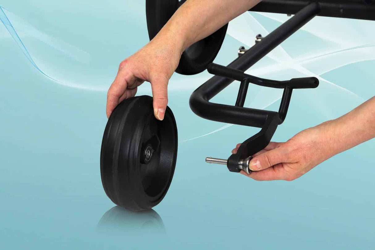 PG-Powergolf Elektro-Golftrolley Zorro flat Steel black pearl