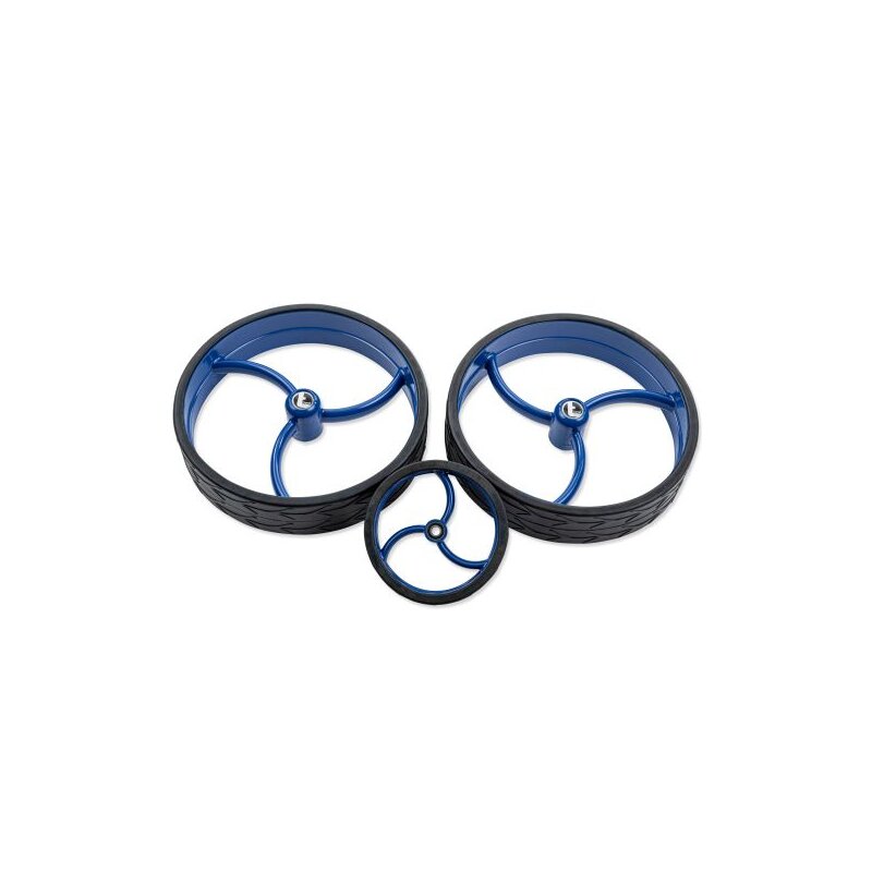 Jeu de roues Trendgolf bleu pour Streaker, Walker, Cushy, Ranger