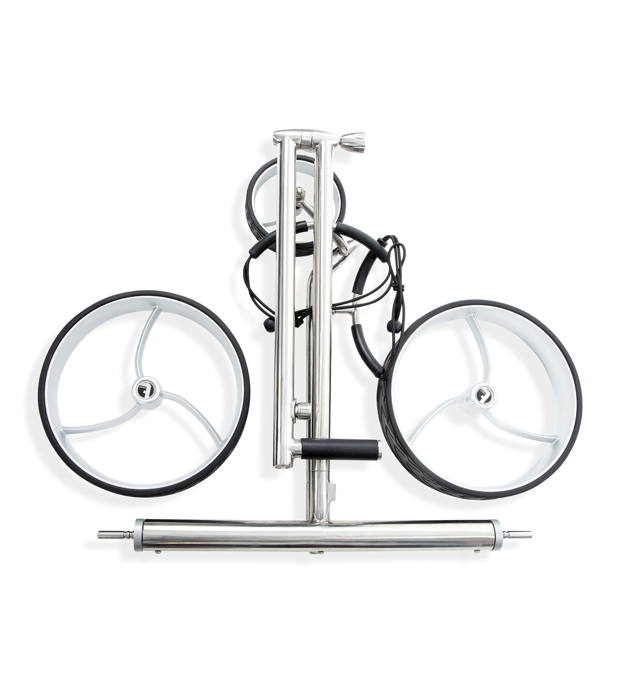 Trendgolf Elektro-Trolley walker S Modell 2025 Edelstahl, poliert