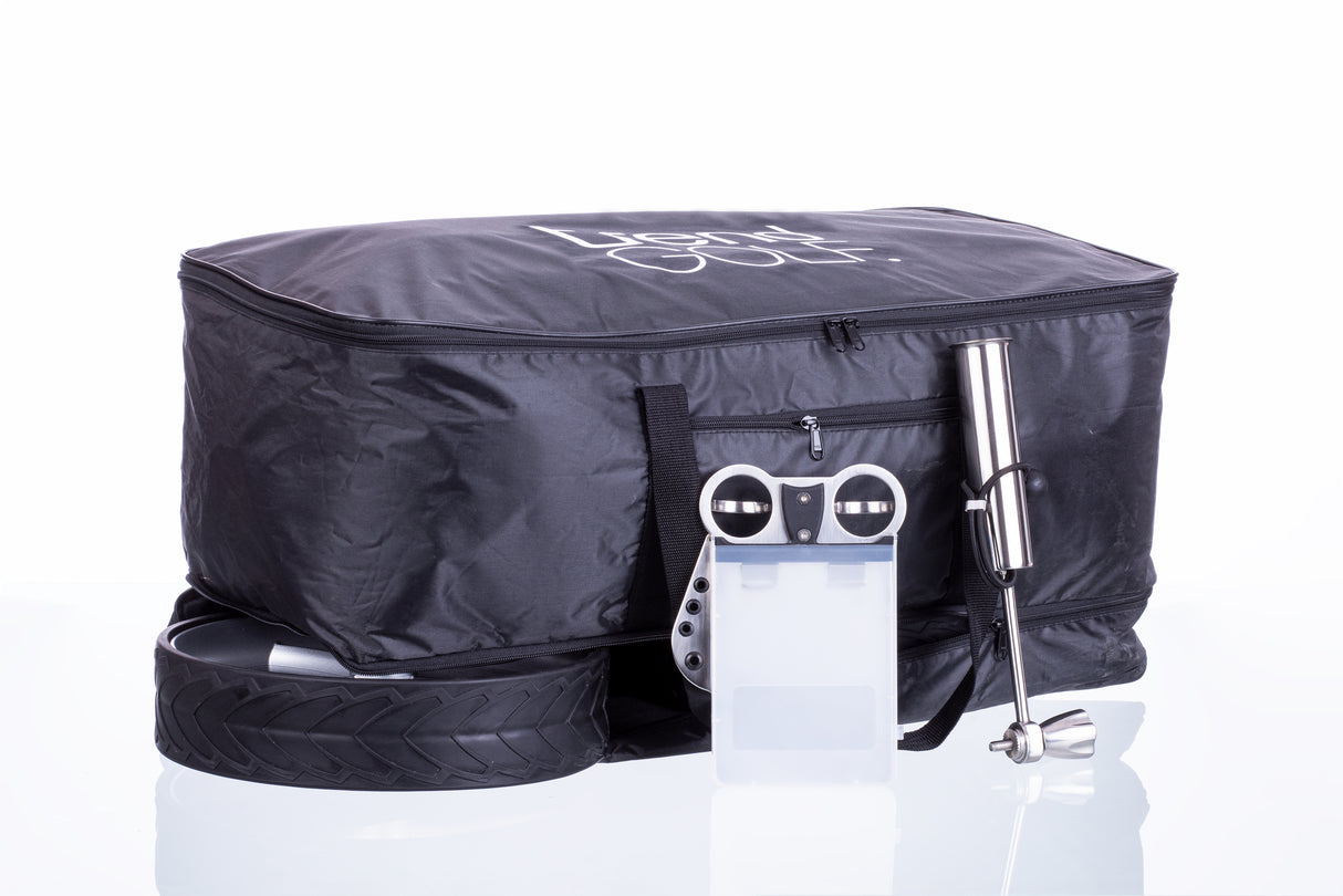 Trendgolf Elektro-Trolley walker Modell 2025 Edelstahl, poliert