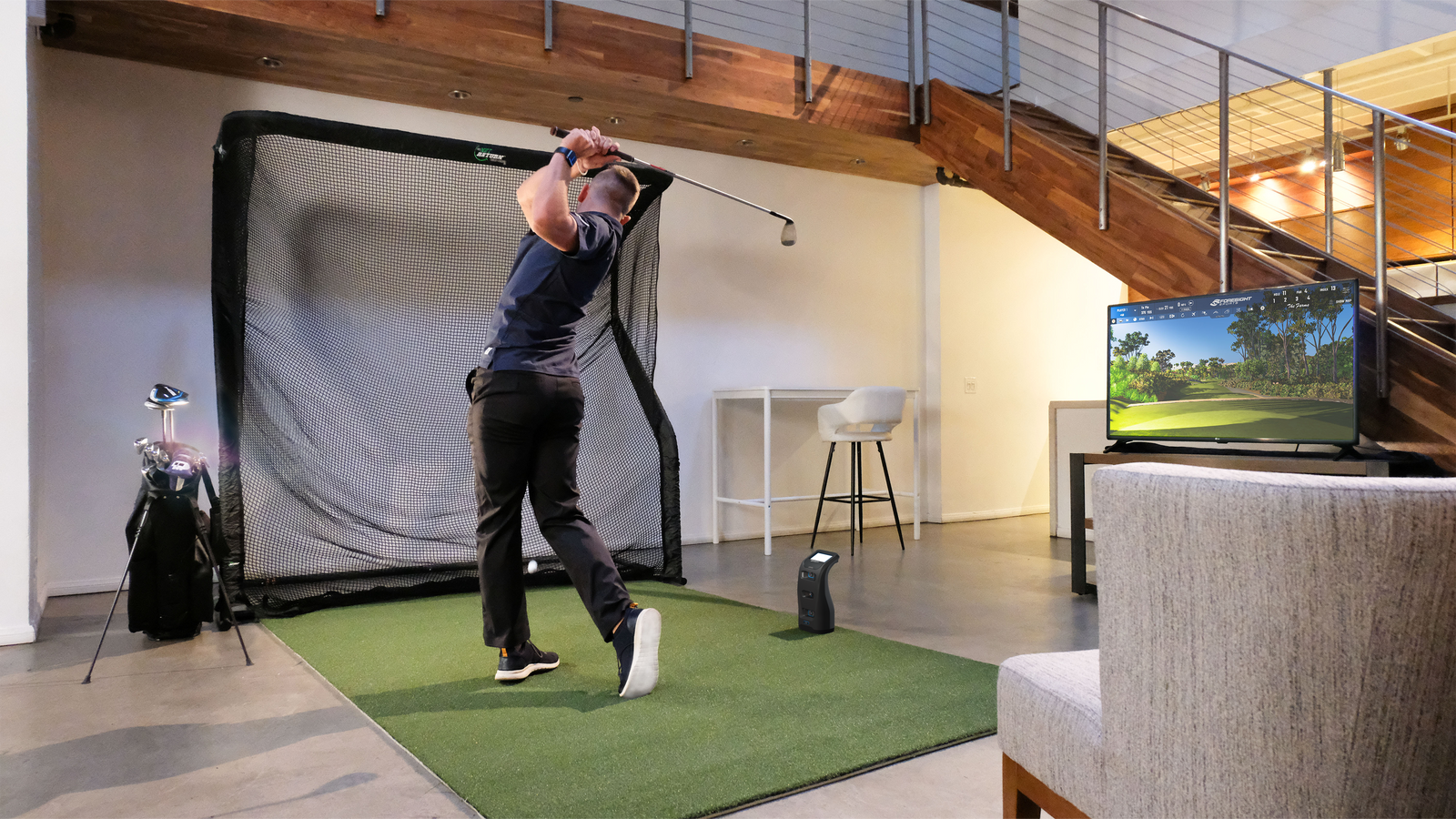 Indoor Golftraining