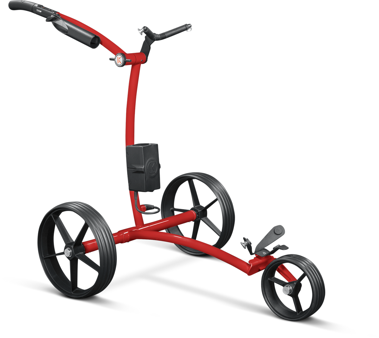 KIFFE GOLF Trolley "K3" Elektro-Trolley inkl. Schirmhalter