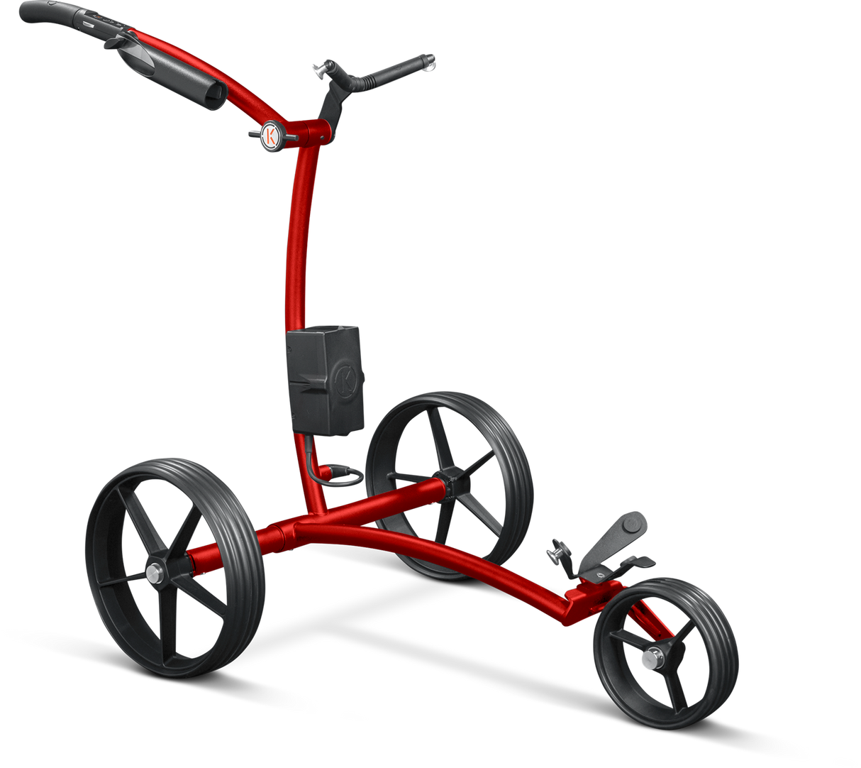 KIFFE GOLF Trolley "K3" Elektro-Trolley inkl. Schirmhalter