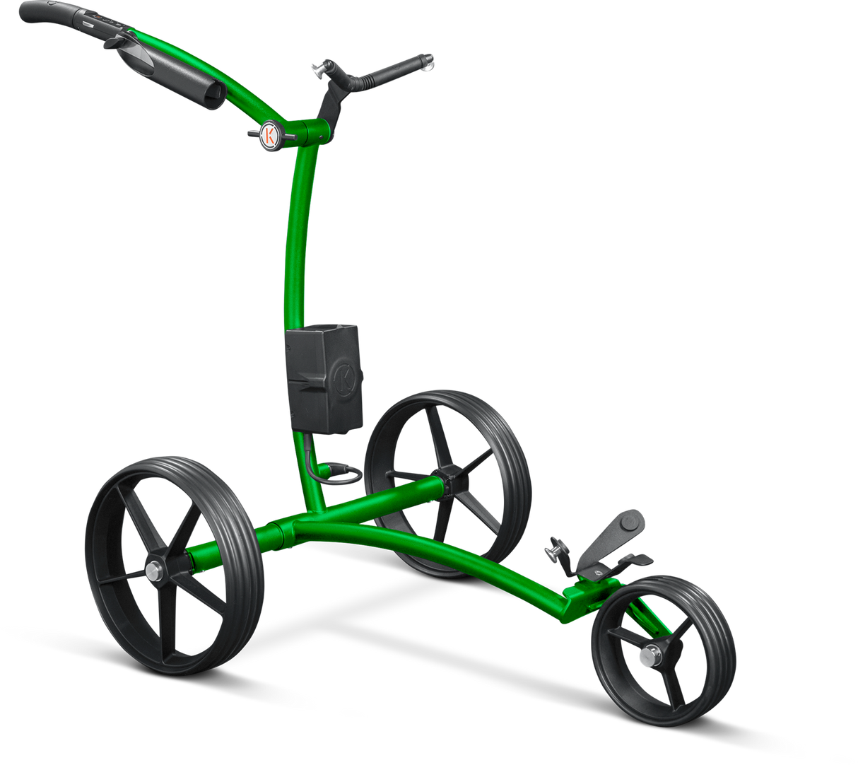 KIFFE GOLF Trolley "K3" Elektro-Trolley inkl. Schirmhalter