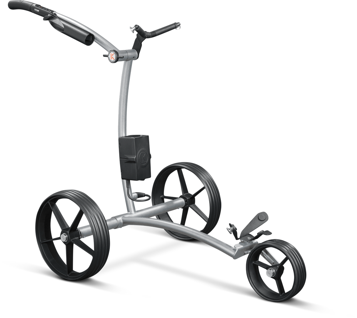 KIFFE GOLF Trolley "K3" Elektro-Trolley inkl. Schirmhalter