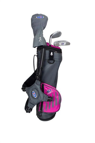 U.S. Kids Golf 2020 3 Club Carry Bag Set
