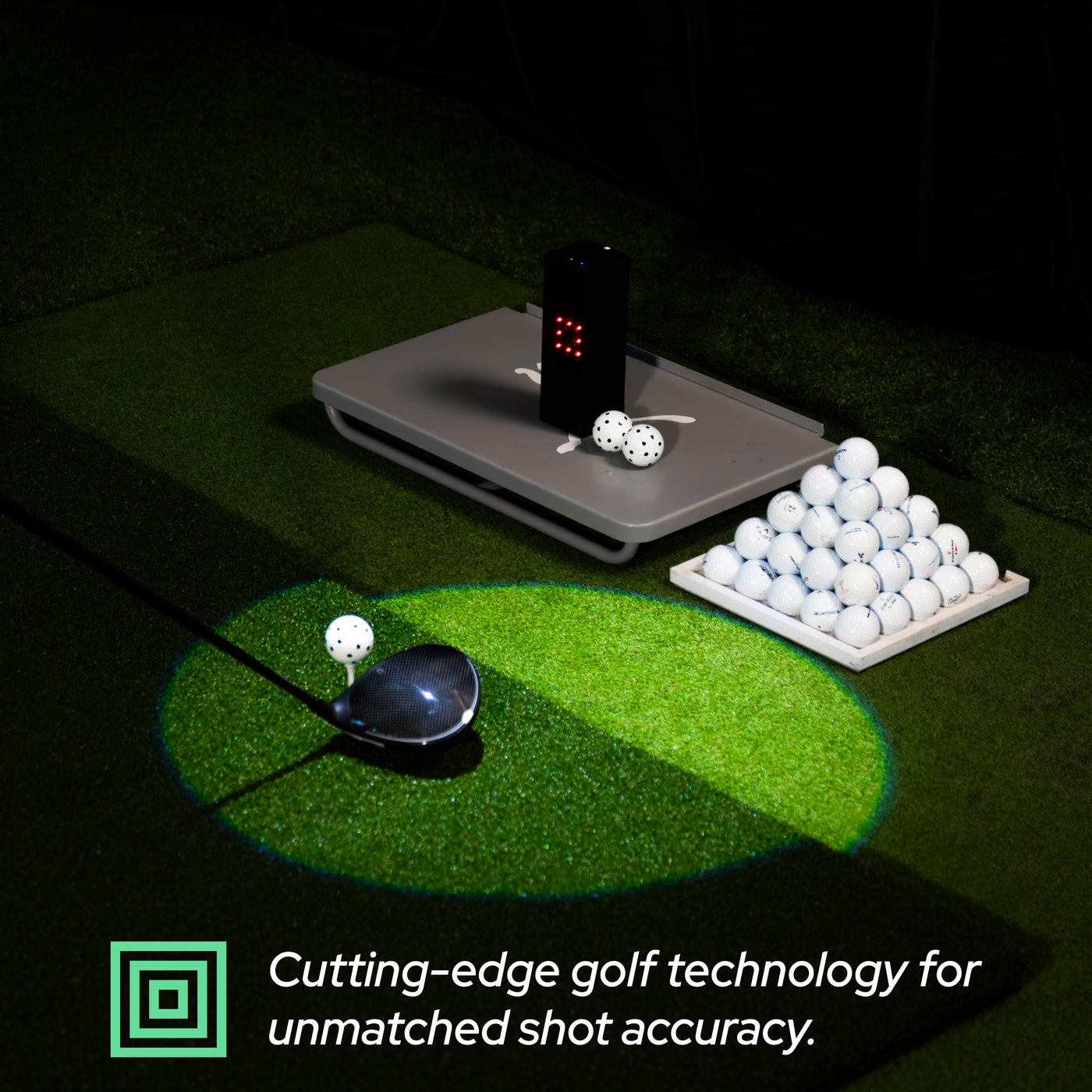 SQUARE GOLF Launch Monitor