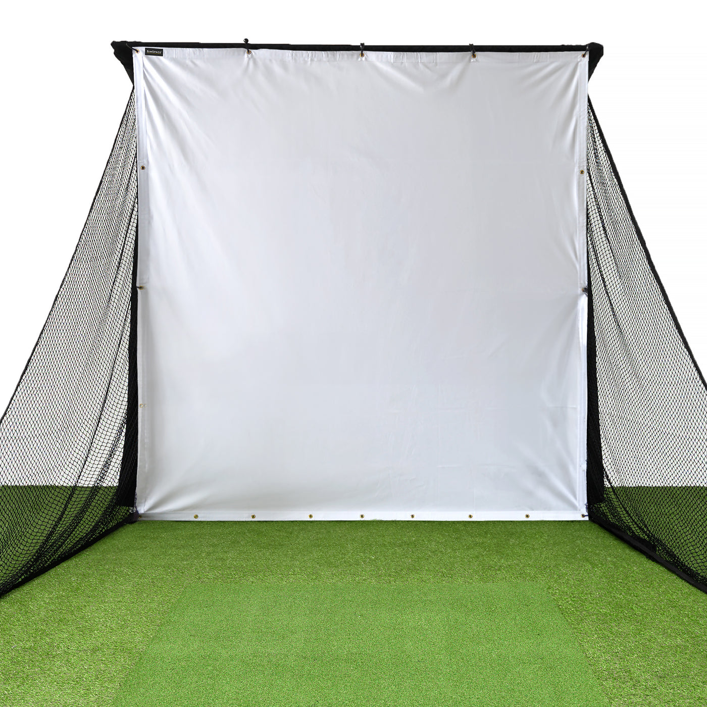 SIMSPACE GOLF DELUXE HOME DRIVING NETZ - LEINWAND