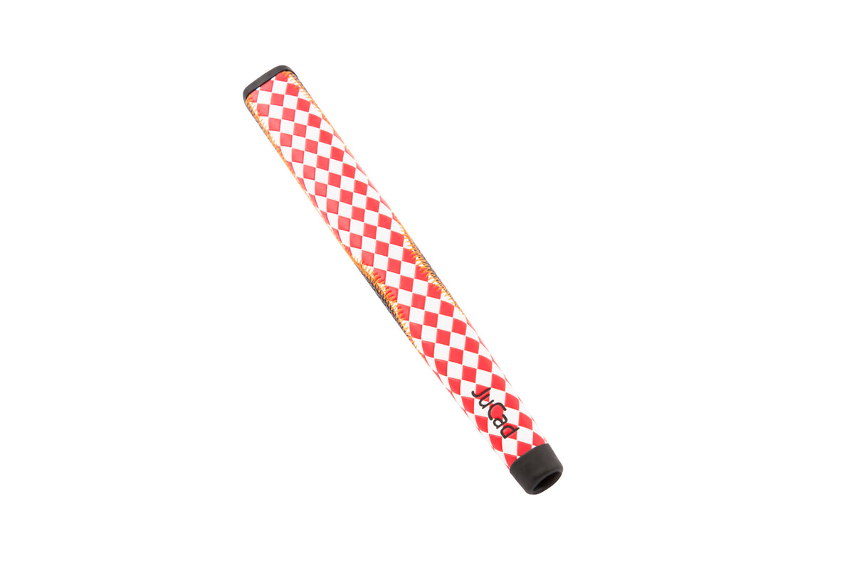 JuCad Putter X900 - Edelstahl mit Jucad Jumbo Puttergriff weißer Pin