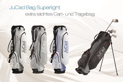 JuCad Golfbag Superlight - das Federgewicht mit 2 in 1 Funktion | Sonderangebot