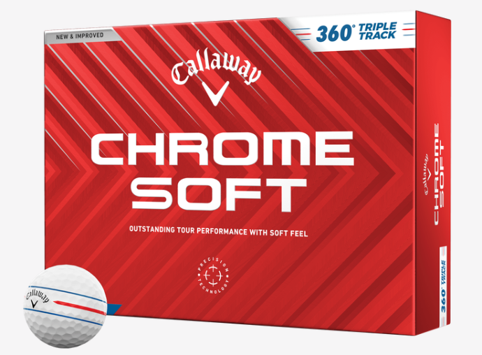 CALLAWAY Golfball Chrome-Soft 360 Triple Track