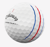 CALLAWAY Golfball Chrome Tour X Triple Track